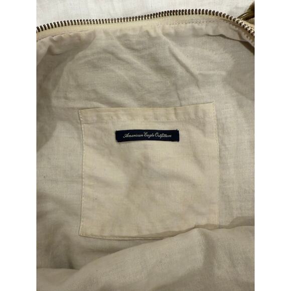 American Eagle Outfitters Printed Canvas Cotton Hobo Shoulder Bag Multicolor - Picture 6 of 15